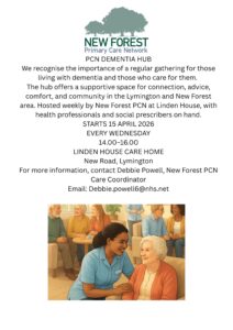 Pcndementiahubwerecognisetheimportanceofaregulargatheringforthoselivingwithdementiaandthosewhocareforthem.